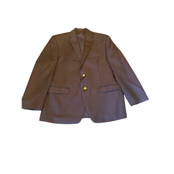 Lauren Ralph Lauren Other - Lauren‎ Ralph Lauren Mens Navy Blazer Jacket 42R 100% Wool Gold Buttons